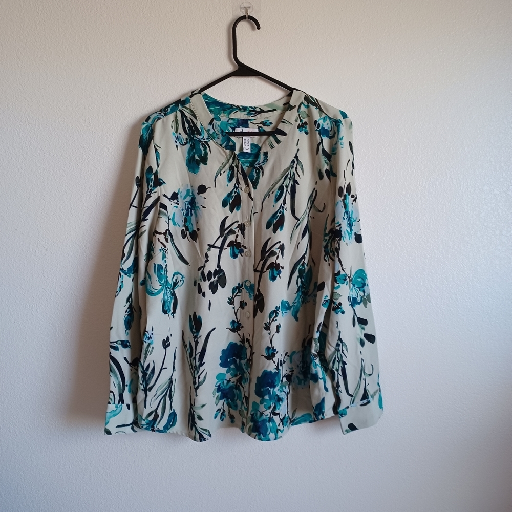Denim & company blouse top
